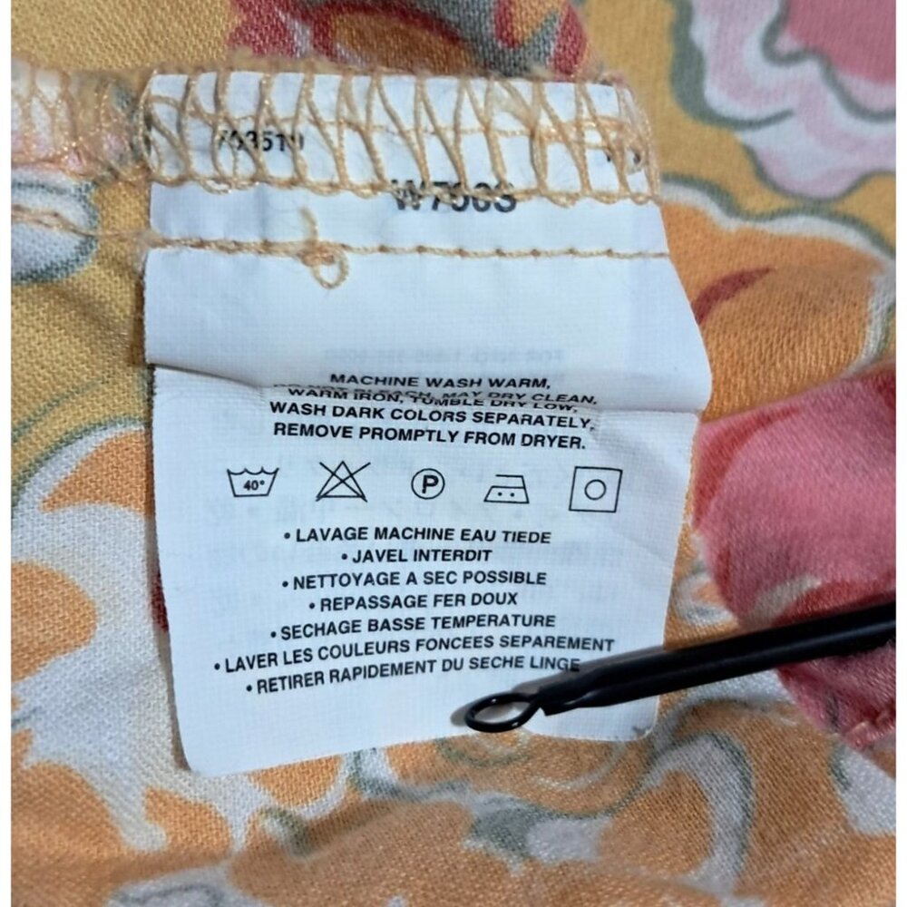 Vintage 2003 Patagonia Pataloha Golden Habiscus Womens Sleeveless Floral Dress S - Picture 3 of 9